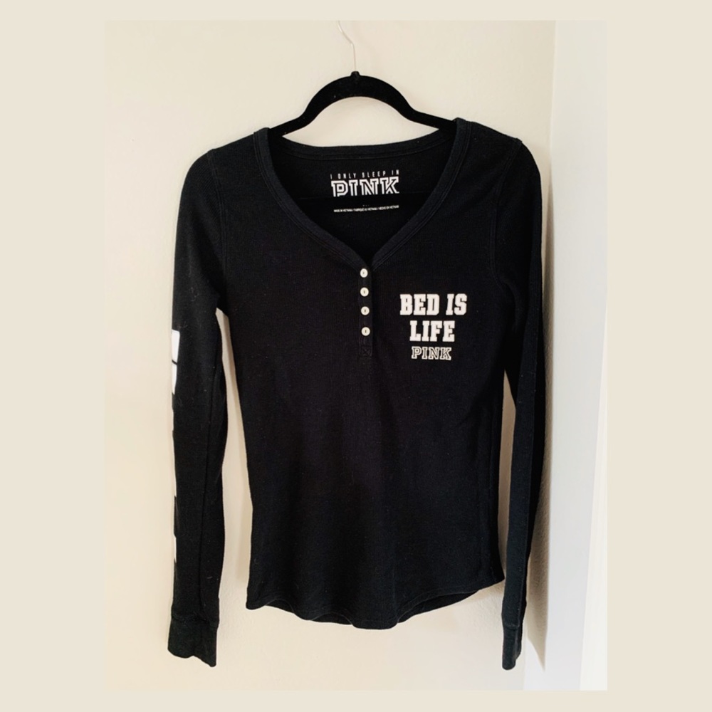 PINK Victoria’s Secret long sleeve sleep shirt